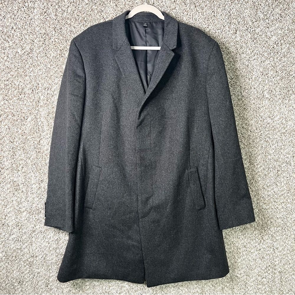 Jos. A. Bank Coat Men’s‎ 48 Long Gray Chevron Long
